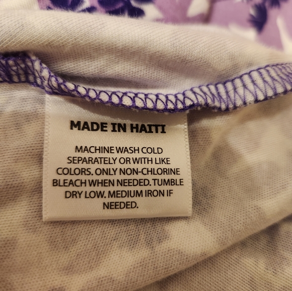 💥SALE💥Studio II, Large, Long Sleeve, Two Tone Womens Purple Top - Picture 4 of 5